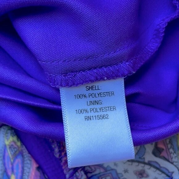 Disney D-signed Girl Meets World Paisley Sharkbite Skirt Purple - Picture 5 of 6